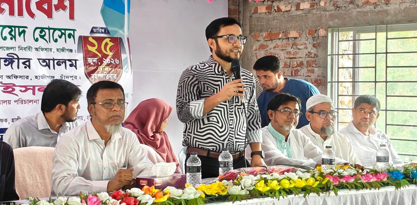 পরীক্ষার্থীদের সাফল্য নিশ্চিত করতে হাজীগঞ্জ পাইলট বালিকা উচ্চ বিদ্যালয়ে অভিভাবক সমাবেশ