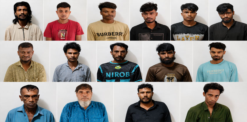 শাহরাস্তিতে ১০ দিনে পুলিশের জালে ১৬ আসামি