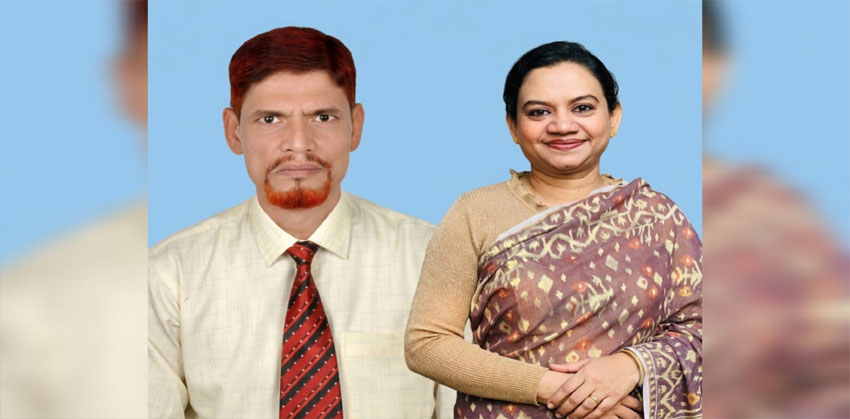 শাহরাস্তি উপজেলা প্রাথমিক শিক্ষক সমিতির সভাপতি মকবুল ও সম্পাদক পারভীন