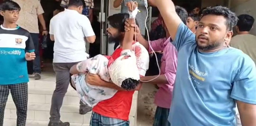 ফরিদগঞ্জে মহাসড়কে রক্তক্ষয়ী সংঘর্ষে দুই মোটরসাইকেল আরোহী আহত
