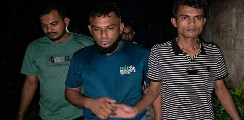 চাঁদপুরে বেগম খালেদা জিয়ার গাড়িবহরে হামলার আসামি যুবলীগ নেতা গ্রেফতার