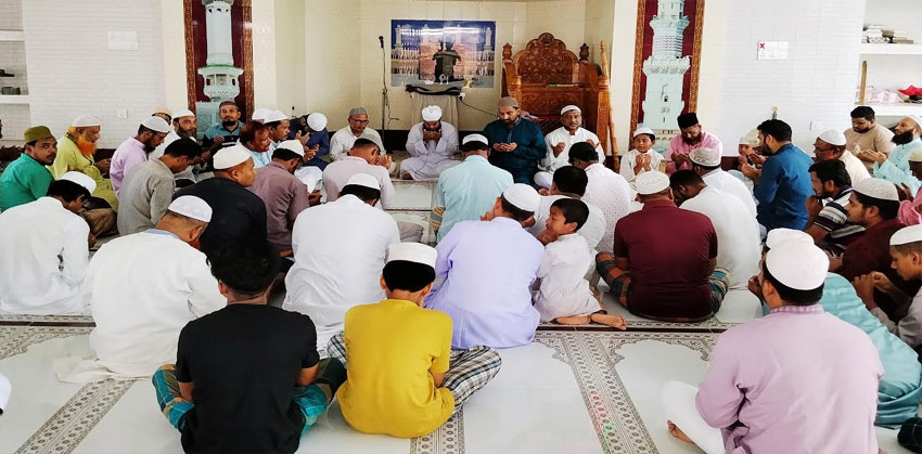 উপজেলা বিএনপির সহ সভাপতি আবু তাহের খোকার সুস্থতা কামনায় মহামায়ায় দোয়া