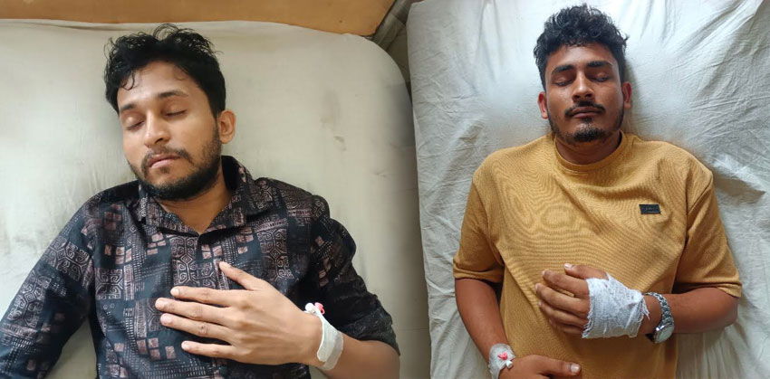 কচুয়ায় মাদক ও অপকর্মের প্রতিবাদ করায় দুই যুবককে কুপিয়ে জখম 