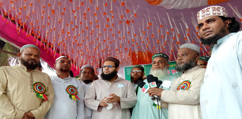 জগতপুরে ঈদে মিলাদুন্নবী (সা.) উপলক্ষে জশনে জুলুছ ও দোয়া মাহফিল