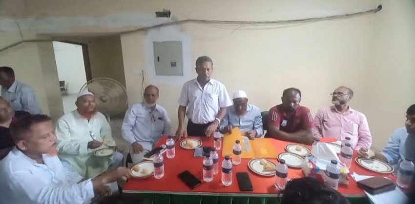 চাঁদপুর বিষ্ণুদী ক্লাবের কার্যকরী কমিটির সভা