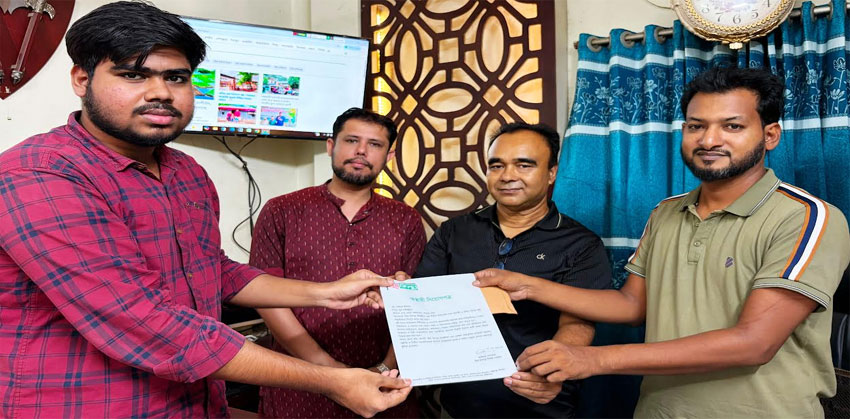 প্রিয় চাঁদপুর ডিজিটালে নিয়োগ পেলেন মাঈনুল ইসলাম