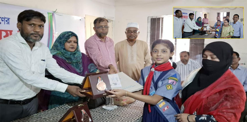 জাতীয় পর্যায়ে ফরিদগঞ্জের দুই খুদে কাব শিশুকে শিক্ষাবিভাগের সংবর্ধনা