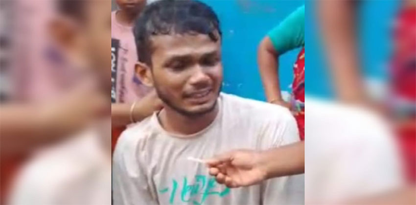 শাহতলীতে মাদক ডিলার শান্ত কারী ইয়াবাসহ হাতে-নাতে আটক