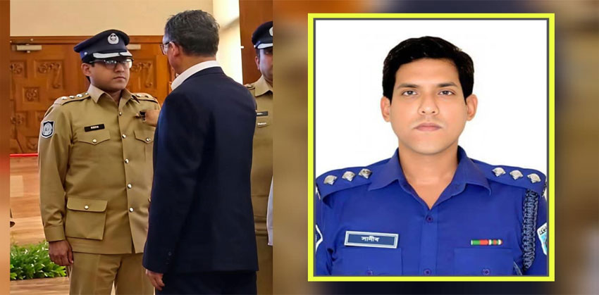 পেশাদারিত্ব ও সাহসিকতার স্বীকৃতি, পিপিএম পদক পেলেন মতলব সার্কেলের এএসপি জাবীর হুসনাইন