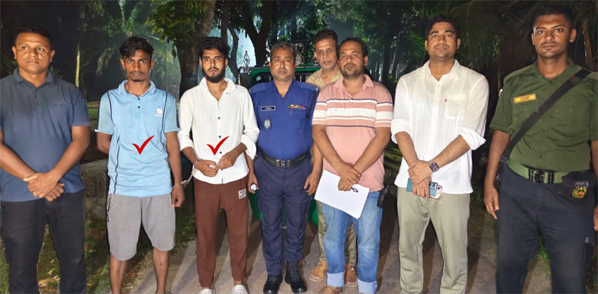 শাহরাস্তিতে মাদকের বিরুদ্ধে অভিযানে দুই যুবকের ১৫ দিনের কারাদণ্ড