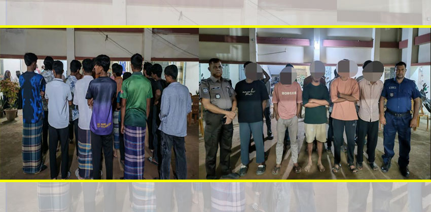 শাহরাস্তিতে রাতে ঘোরাফেরা করায় ২৩ কিশোর আটক
