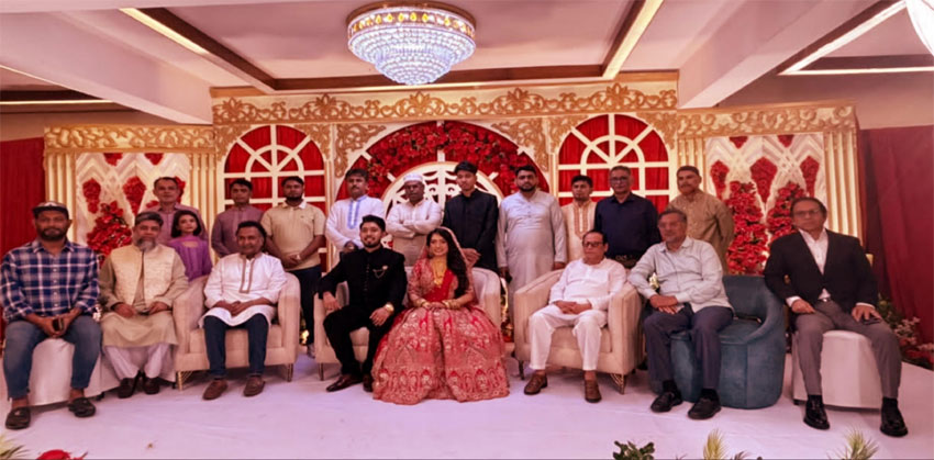 বিএনপি নেতা জহিরুল ইসলামের পুত্রের বিবাহোত্তর সংবর্ধনা সম্পন্ন