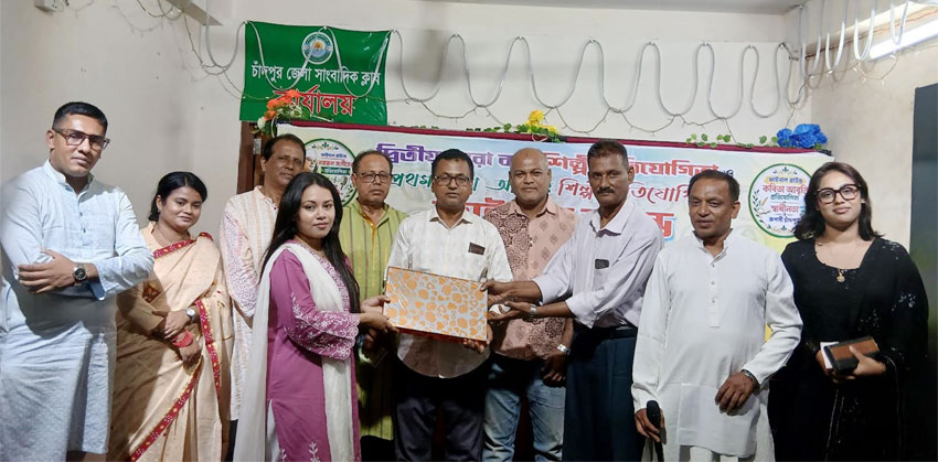 চাঁদপুর শিল্পী কল্যাণ পরিষদের দেড়যুগ পূর্তি উৎসবে সেরা কণ্ঠ ও আবৃত্তি প্রতিযোগিতার ফাইনাল অনুষ্ঠিত